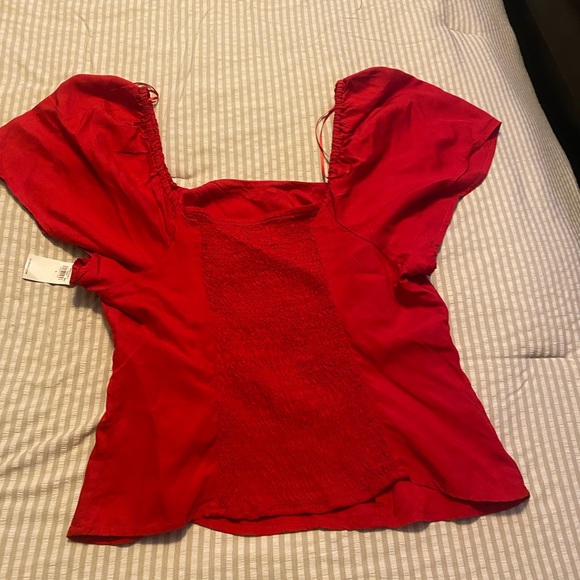 Old Navy Tops - Old Navy Vibrant Red Women's Blouse